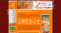 Desktop Screenshot of hotelfenix.cz